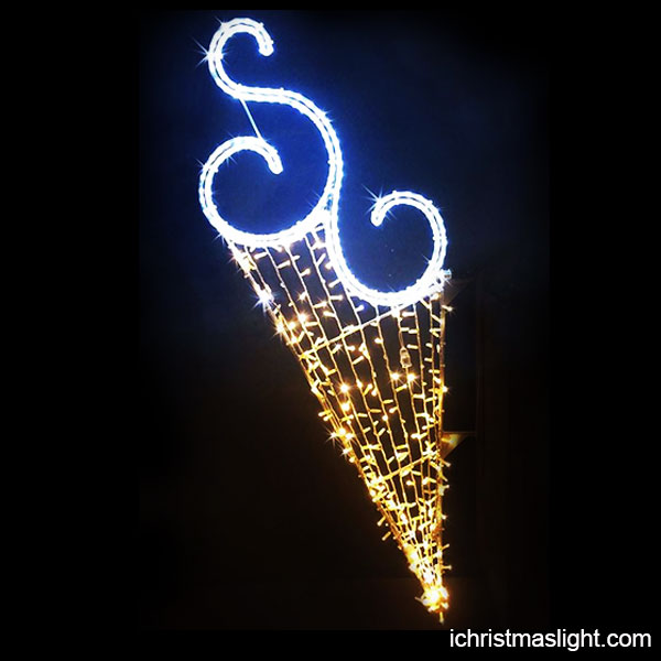 Outdoor Christmas pole decoration for sale | iChristmasLight