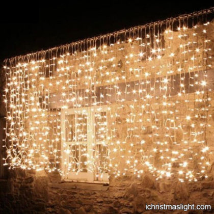 Christmas curtain lights outdoor decoration