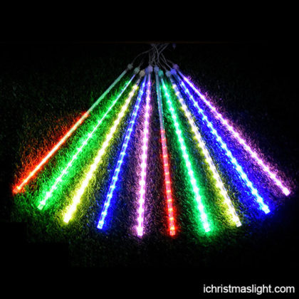 Outdoor RGB LED meteor icicle lights