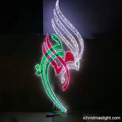 National Day light decoration for street pole