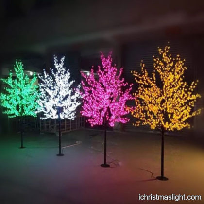 Outdoor LED cherry blossom trees for sale