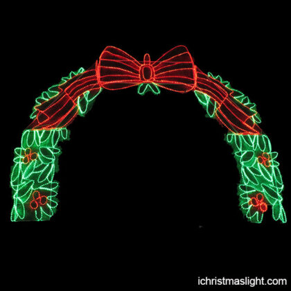 LED lighted Christmas door arch for sale