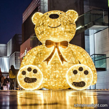 Outdoor large light Teddy bear for sale
