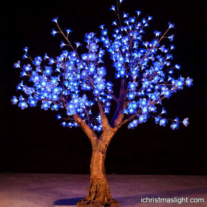 Garden decorative blue LED light tree