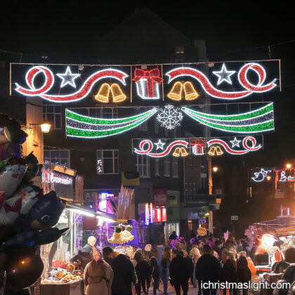 LED Christmas lights outdoor street décor